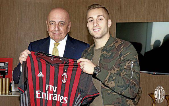 Gerard Deulofeu e Adriano Galliani