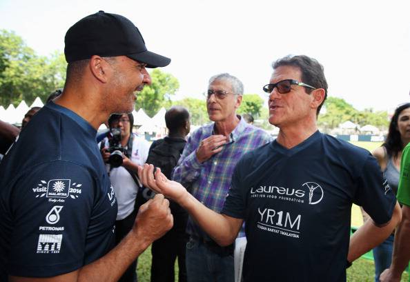 Ruud Gullit e Fabio Capello