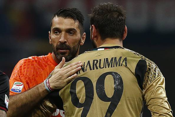 Gianluigi Buffon Gianluigi Donnarumma