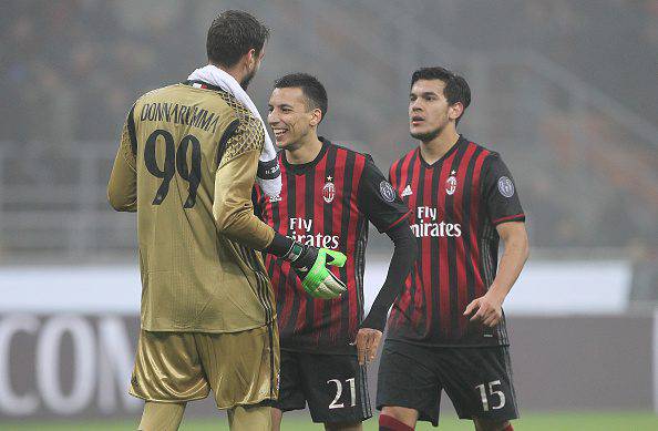 Gustavo Gomez Leonel Vangioni Gianluigi Donnarumma