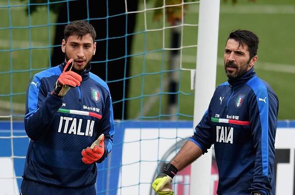 Gianluigi Buffon Gianluigi Donnarumma