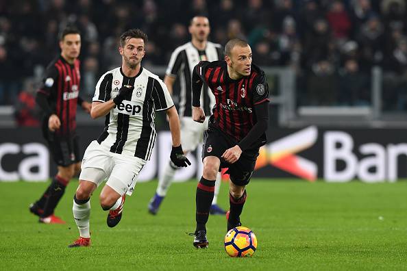 Luca Antonelli Miralem Pjanic