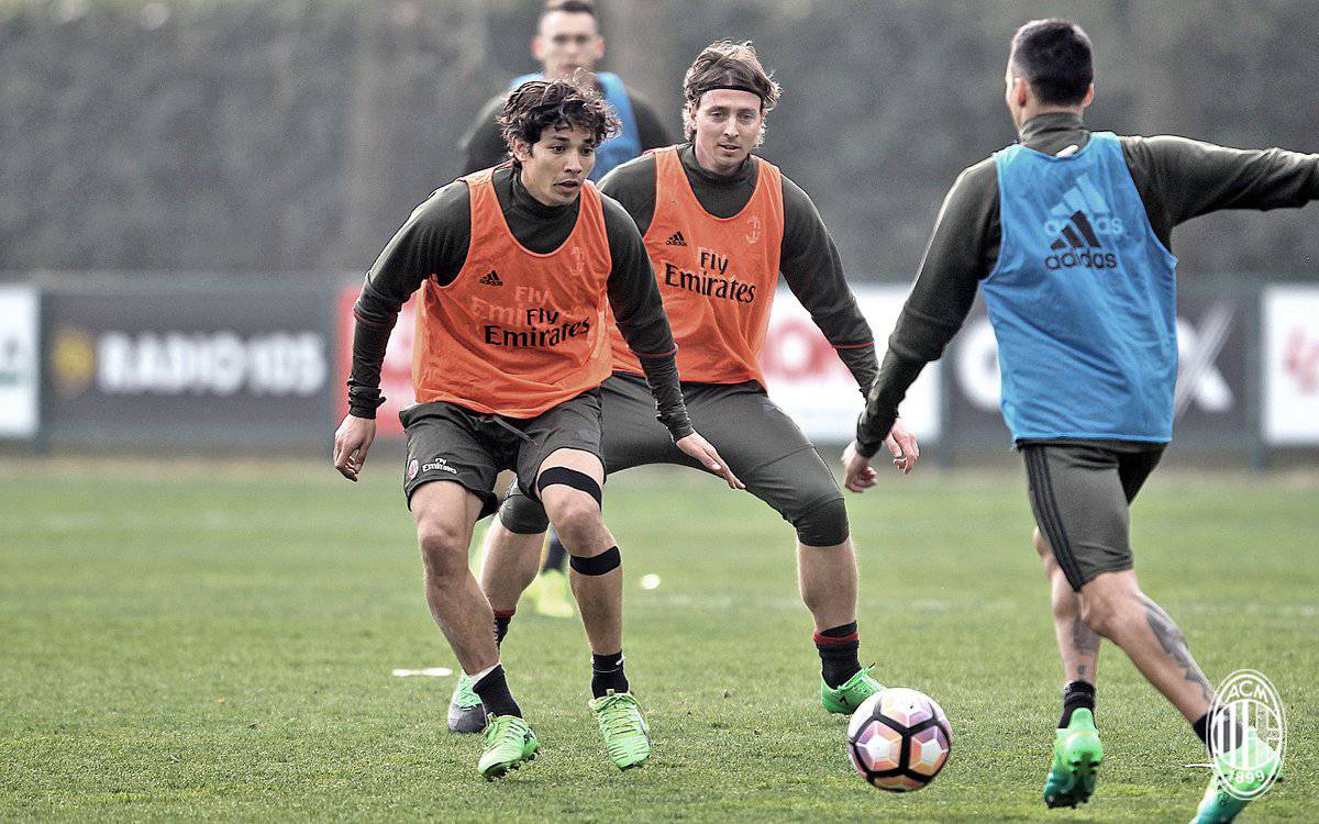 Allenamento Milanello