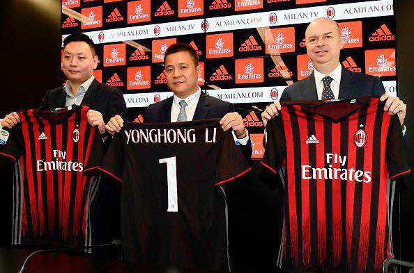 Yonghong Li Marco Fassone David Han Li