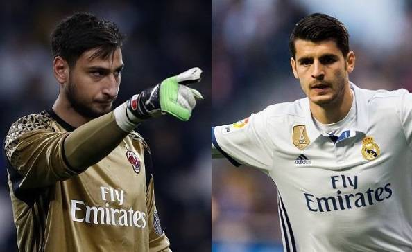 Gianluigi Donnarumma Alvaro Morata