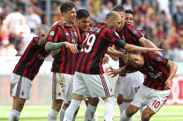 Keisuke Hoda Gabriel Paletta Alessio Romagnoli Gustavo Gomez
