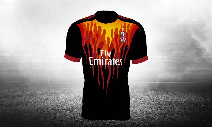 Terza Maglia AC Milan nuova Terza Maglia AC Milan nuova