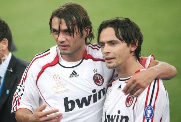 Paolo Maldini Filippo Inzaghi