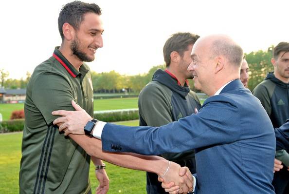 Marco Fassone Gianluigi Donnarumma