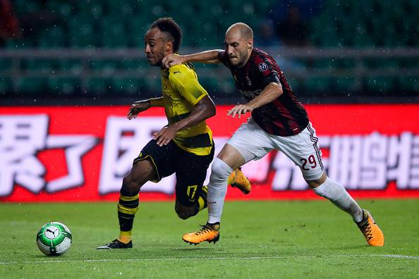 Pierre-Emerick Aubameyang Gabriel Paletta