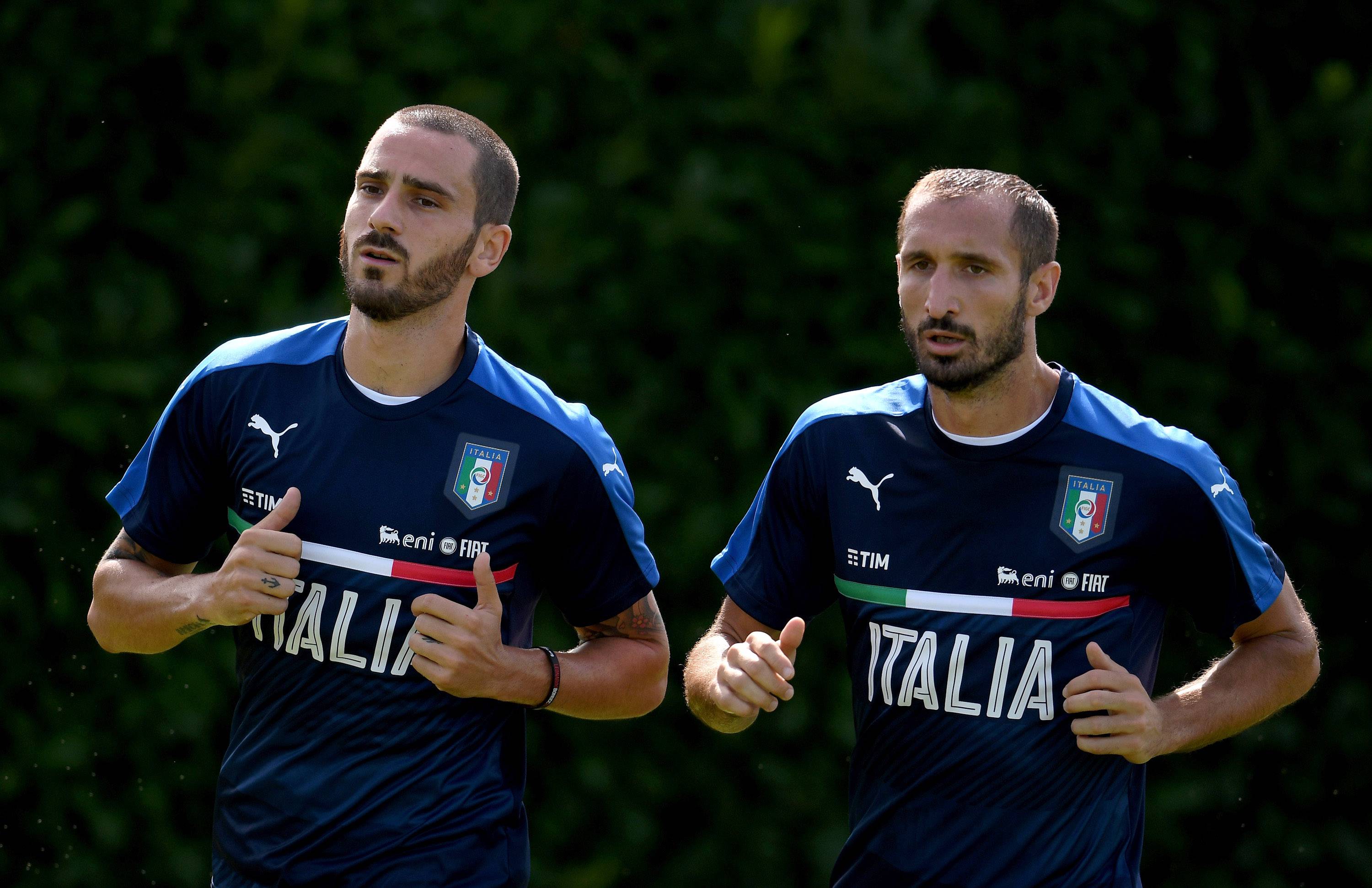 Leonardo Bonucci Giorgio Chiellini