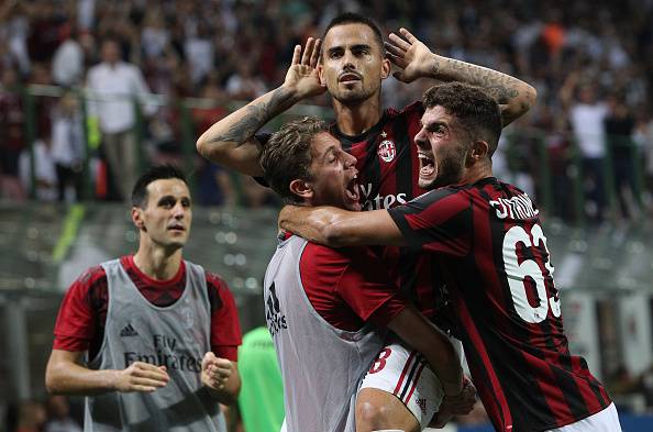 Suso Manuel Locatelli Patrick Cutrone Nikola Kalinic