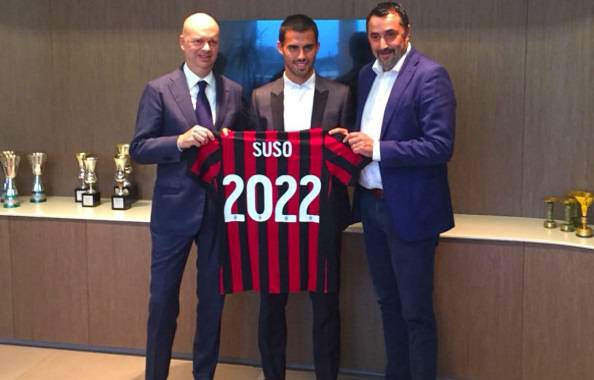 Suso Marco Fassone Massimiliano Mirabelli