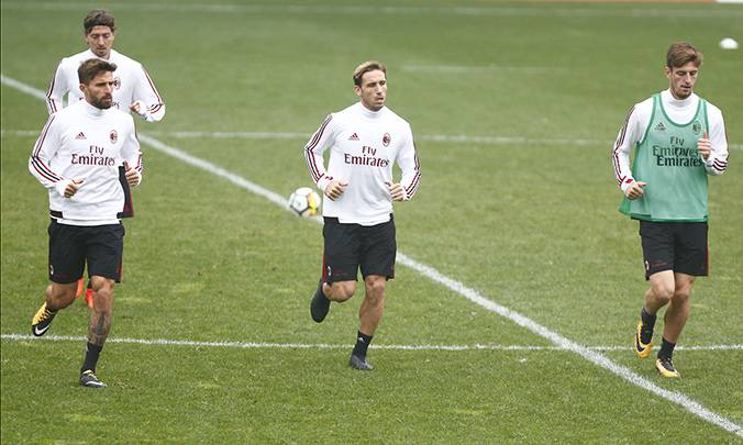 Allenamento Milan