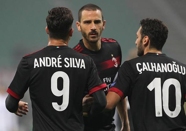 Bonucci Andre Silva calhanoglu