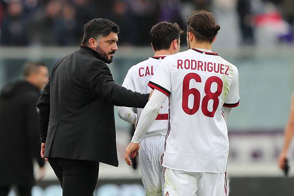 Gennaro Gattuso Ricardo Rodriguez Hakan Calhanoglu