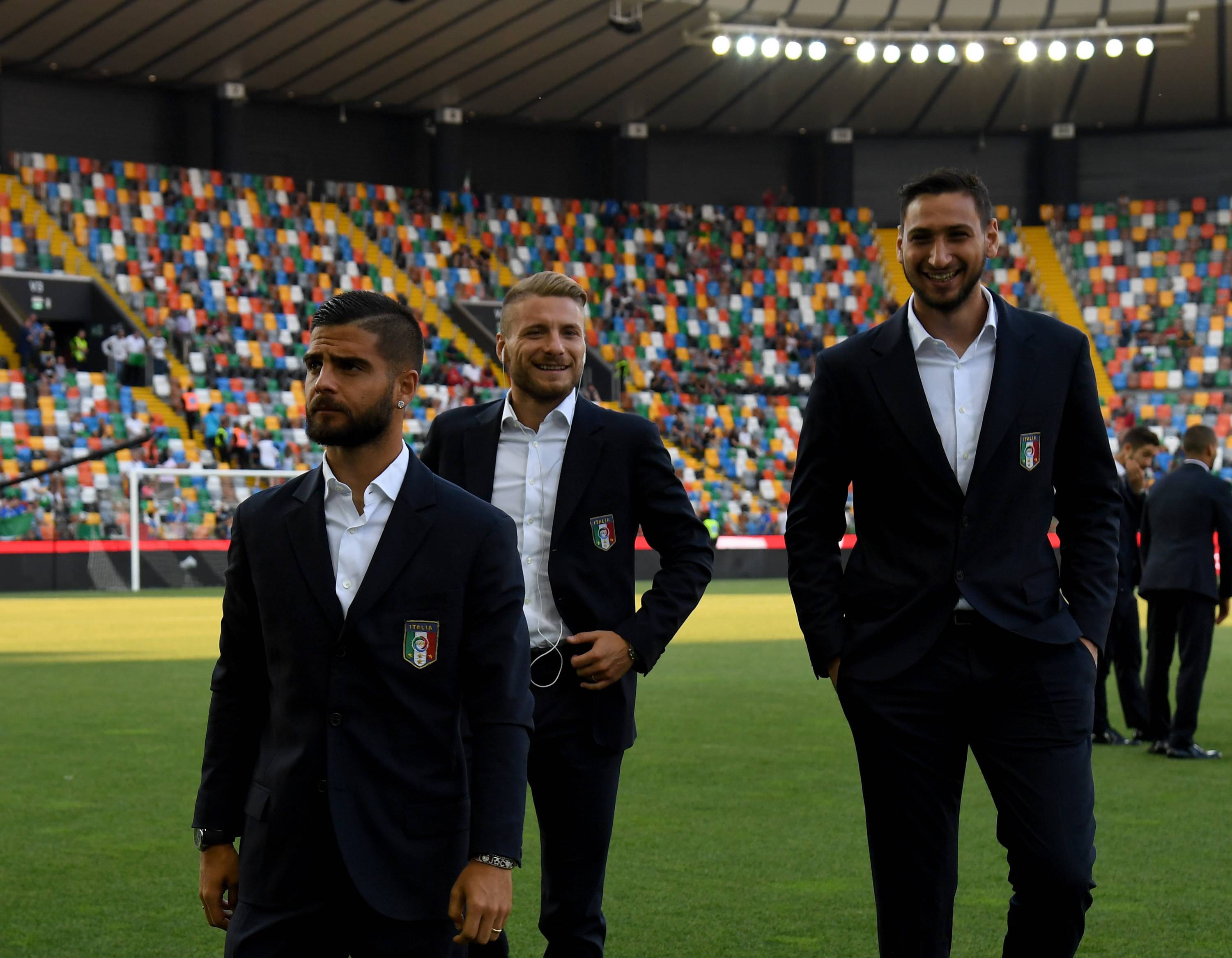 Lorenzo Insigne Ciro Immobile Gianluigi Donnarumma