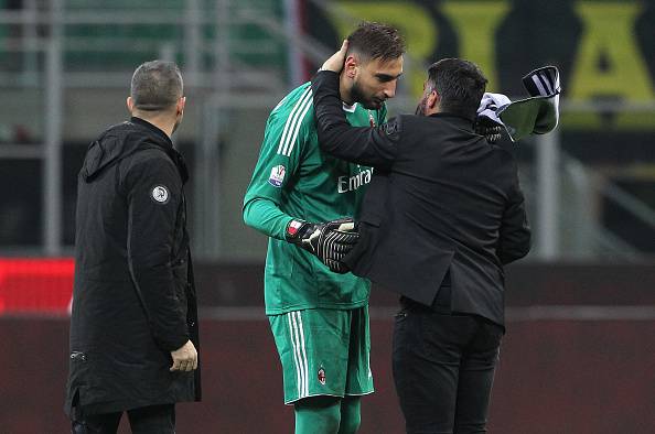 Gennaro Gattuso Gianluigi Donnarumma