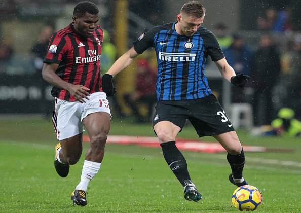 Franck Kessié Milan Skriniar
