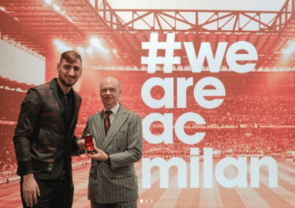 Marco Fassone Gianluigi Donnarumma