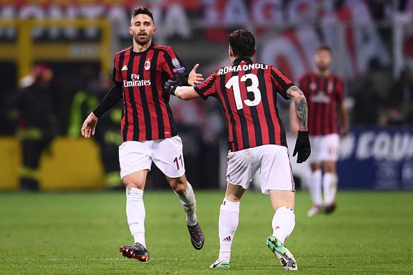 Fabio Borini e Alessio Romagnoli