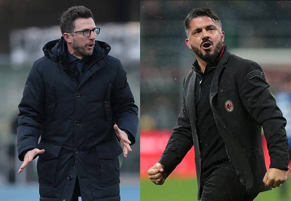 Eusebio Di Francesco Gennaro Gattuso