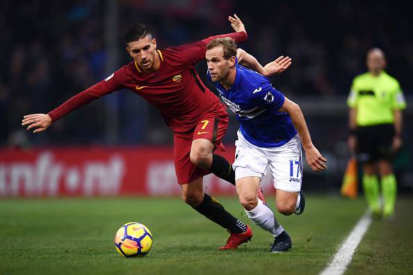 Lorenzo Pellegrini Ivan Strinic