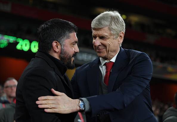 Gattuso e Wenger