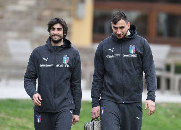 Mattia Perin Gianluigi Donnarumma