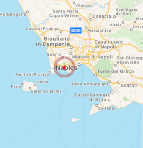 Terremoto a Napoli