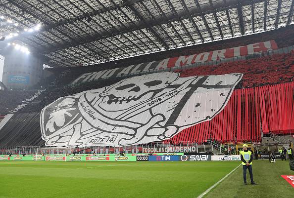 Curva Sud Milan derby Inter