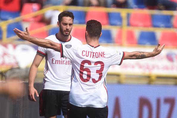 Hakan Calhanoglu Patrick Cutrone