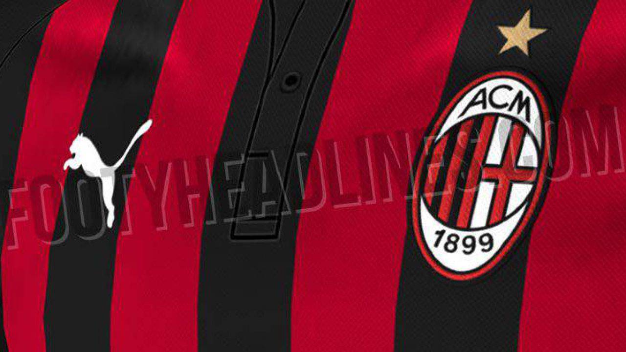 nuova maglia milan puma