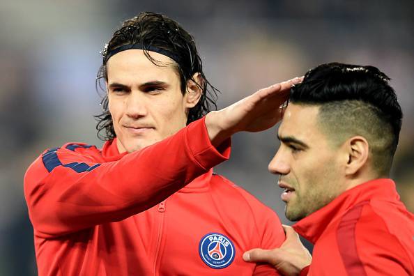 Edinson Cavani Radamel Falcao 