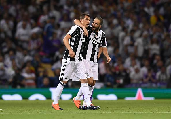 Mario Mandzukic Gonzalo Higuain 