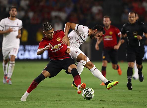 Hakan Calhanoglu Andreas Pereira