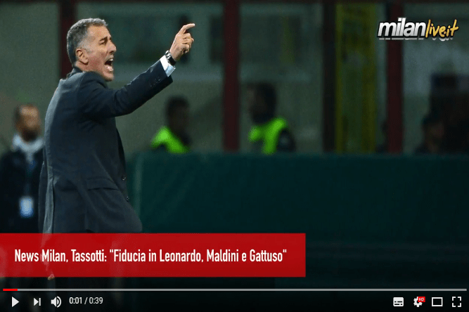 Guerin Sportivo – Forza Milan – Avril 2001 – Cesare Maldini, Tassotti, Gattuso, Leonardo, Kaladze
