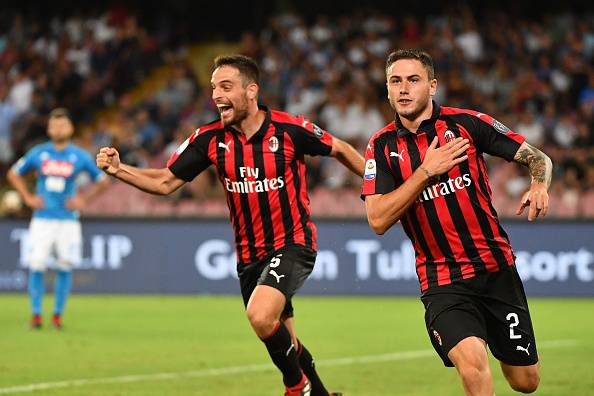 Davide Calabria Giacomo Bonaventura