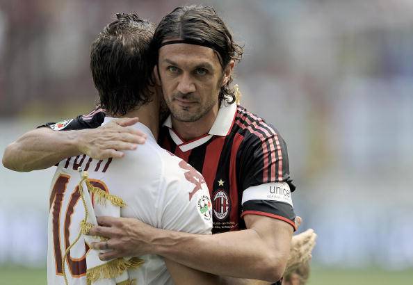 Francesco Totti Paolo Maldini