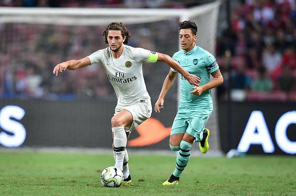 Adrien Rabiot Mesut Ozil 