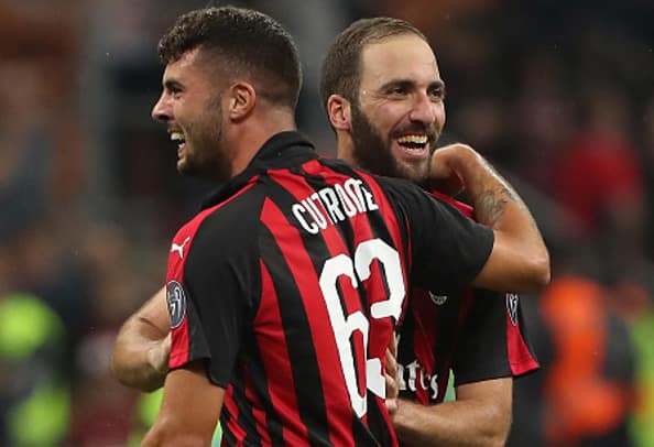 Patrick Cutrone Gonzalo Higuain