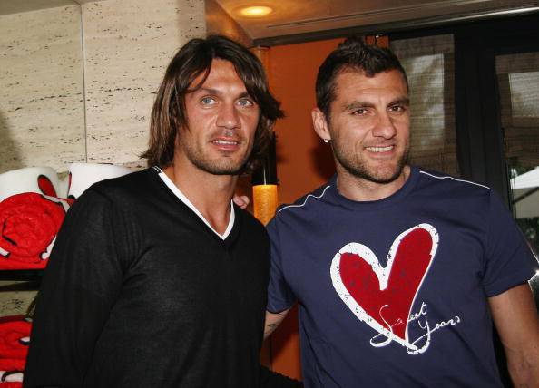 Paolo Maldini Christian Vieri