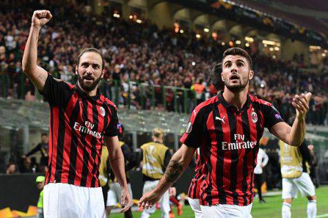 Gonzalo Higuain Patrick Cutrone