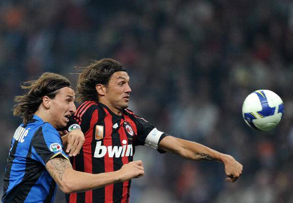 Ibrahimovic e Paolo Maldini