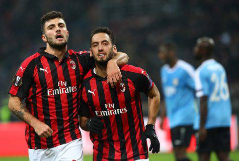 Patrick Cutrone Hakan Calhanoglu