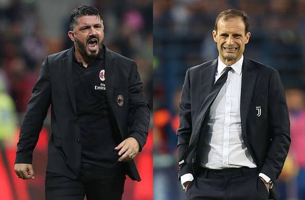 Gennaro Gattuso Massimiliano Allegri