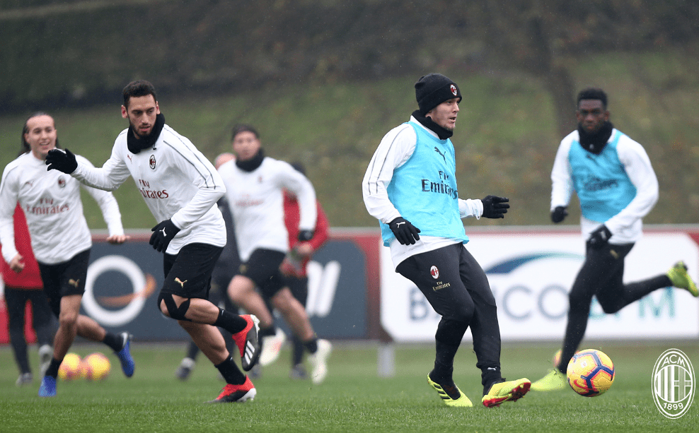 allenamento milan