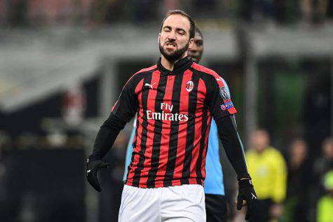 higuain gonzalo milan dudelange