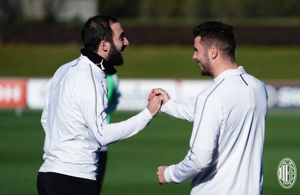 Gonzalo Higuain Patrick Cutrone