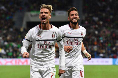 Hakan Calhanoglu Samuel Castillejo